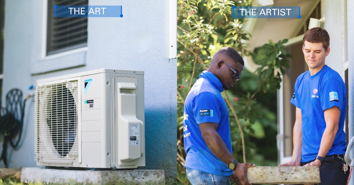 daikin_comfort's tweet image. The art 🤝 the artist

Great comfort is a mix of the right system and the right hands.

#Daikin #DaikinComfort #HomeComfort #HVACExperts