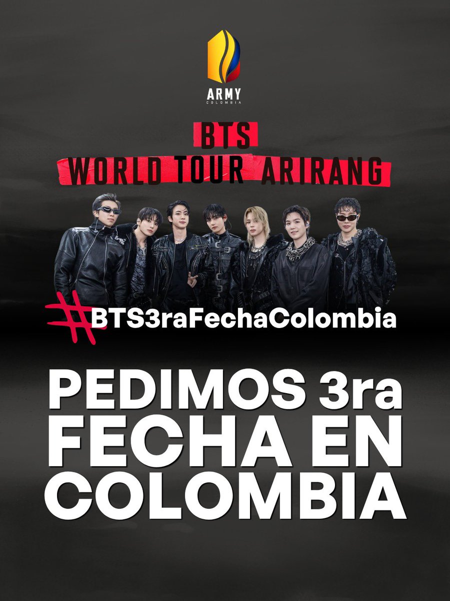 BTS ARMY Colombia⁷ 🇨🇴 tweet media