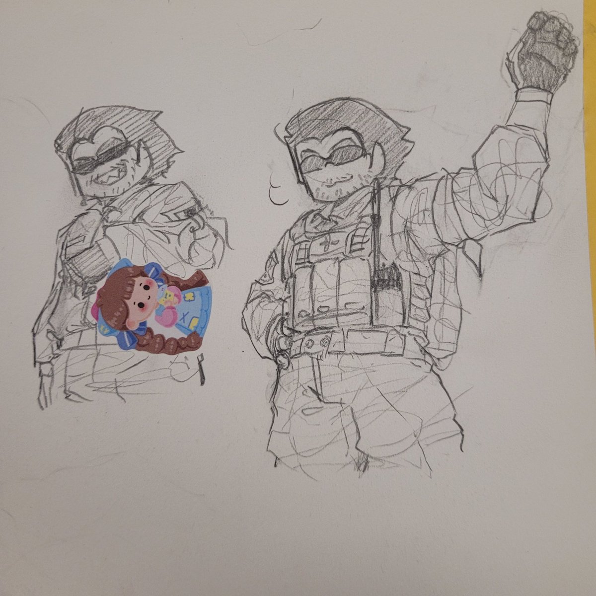 PL_Pickles's tweet photo. Kaska doodles today, feeding my children. #hellmet https://t.co/lRXLe2BtZC
