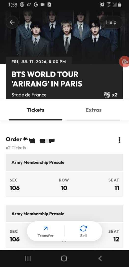 Leslieʷⁱᵗʰ ᵇᵗˢ ⛵✨ ⓄⒺⒽ Seeing BTS! 💜 tweet media