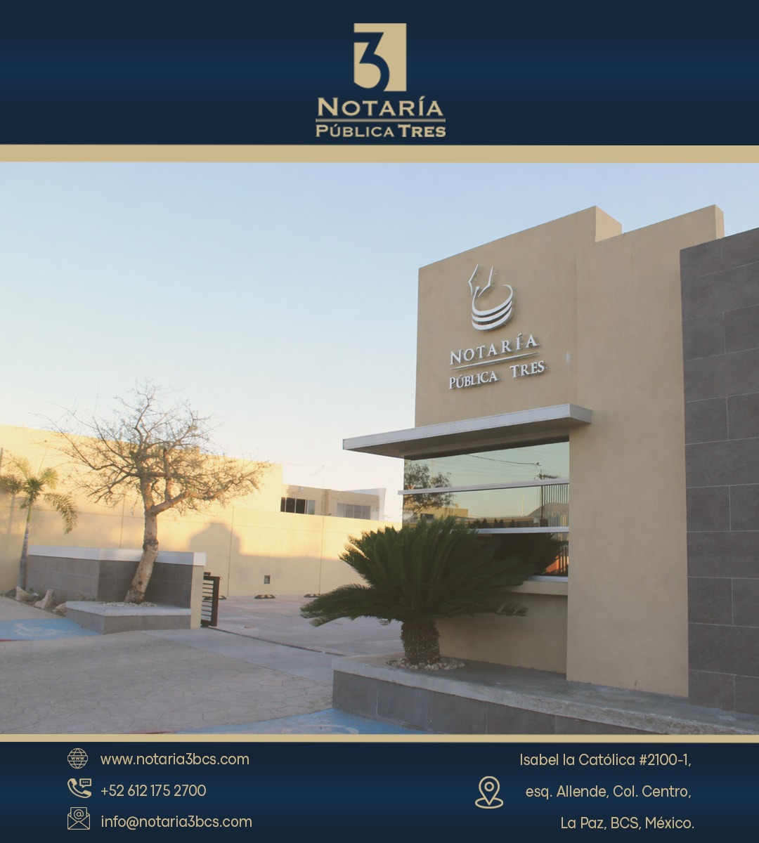 🚗 ¡Llegar a Notaría 3 BCS es fácil y cómodo!

Para tu tranquilidad, contamos con estacionamiento privado en Calle Allende, para que tu visita sea práctica y sin contratiempos. 🅿️

📞 Agenda tu cita: 612 175 2700

#Notaría3BCS #LaPazBCS #BajaCaliforniaSur #Patrimonio #Escrituras