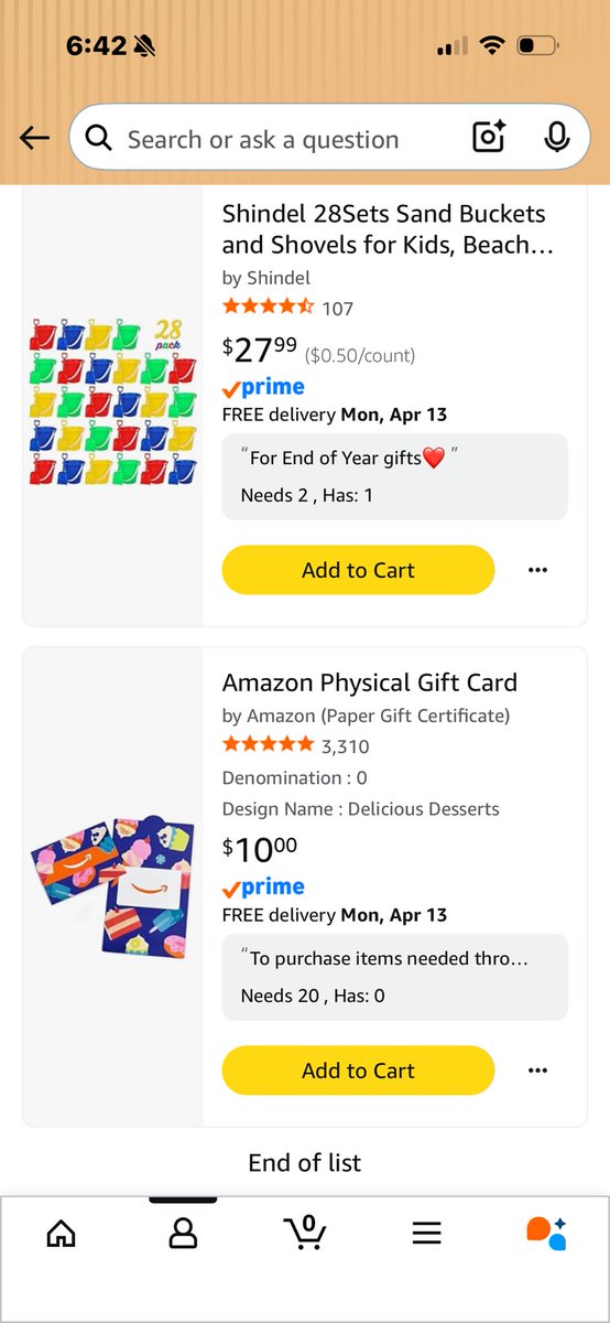 MsPerez1996's tweet image. Happy Thursday💖My kinder team and I are hoping to do summer buckets😍💖I have also added gift cards to help with the purchase🫶Any help or share is greatly appreciated❤️
#clearthelist
#title1
#kinder
amazon.com/hz/wishlist/ls…