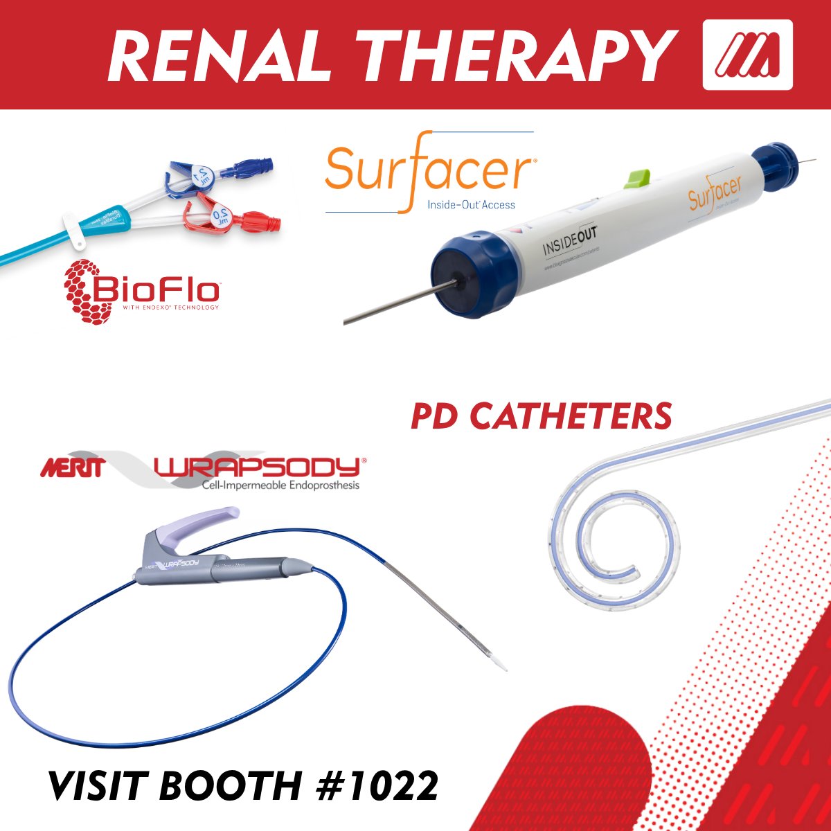Merit_IR's tweet photo. Join us at SIR 2026, booth #1022 to explore Merit’s solutions across Embolotherapy, Access, and Renal Therapy. Stop by to see our latest products and connect with our team. See you there!

#SIR26TOR #MeritMedical https://t.co/gjKbyYaRsb