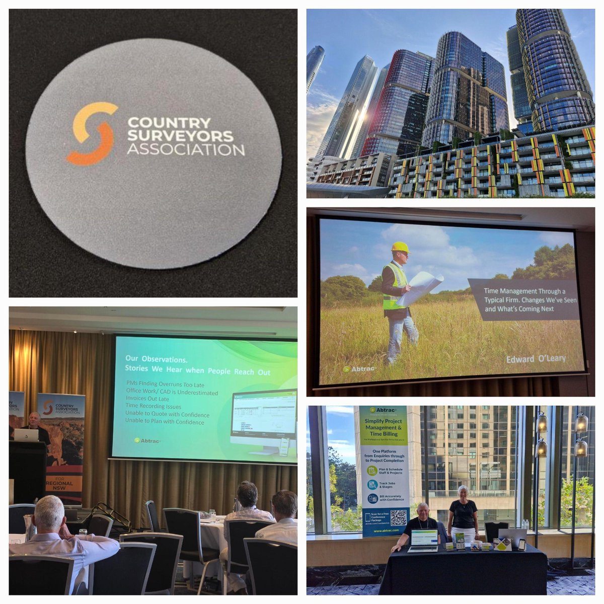 AbtracOnline's tweet image. Day 2 is underway at the Country Surveyors Association Easter Conference.
If you missed us yesterday, now’s your chance - pop by the Abtrac stand for a chat and scan the QR code to access your free Surveyors pack.
#Surveyors #ProjectManagement #Abtrac
