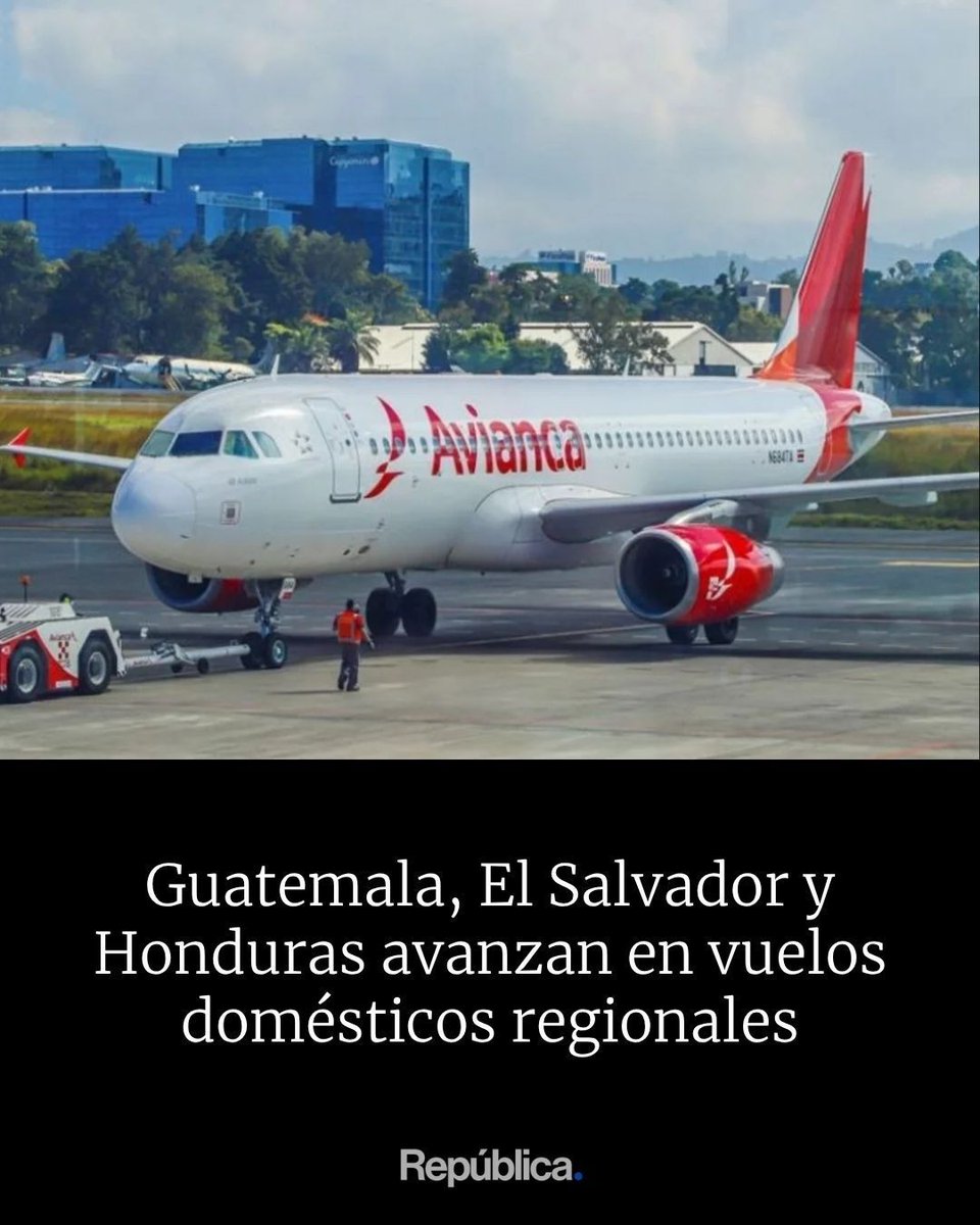 republicagt's tweet photo. ✈️ El Salvador, Guatemala y Honduras analizan que los vuelos entre los tres países sean considerados domésticos, una iniciativa anunciada por María Luisa Hayem durante el evento de Asociación Internacional de Transporte Aéreo. https://t.co/xddXZWZXxS https://t.co/t1wR6TMW4o