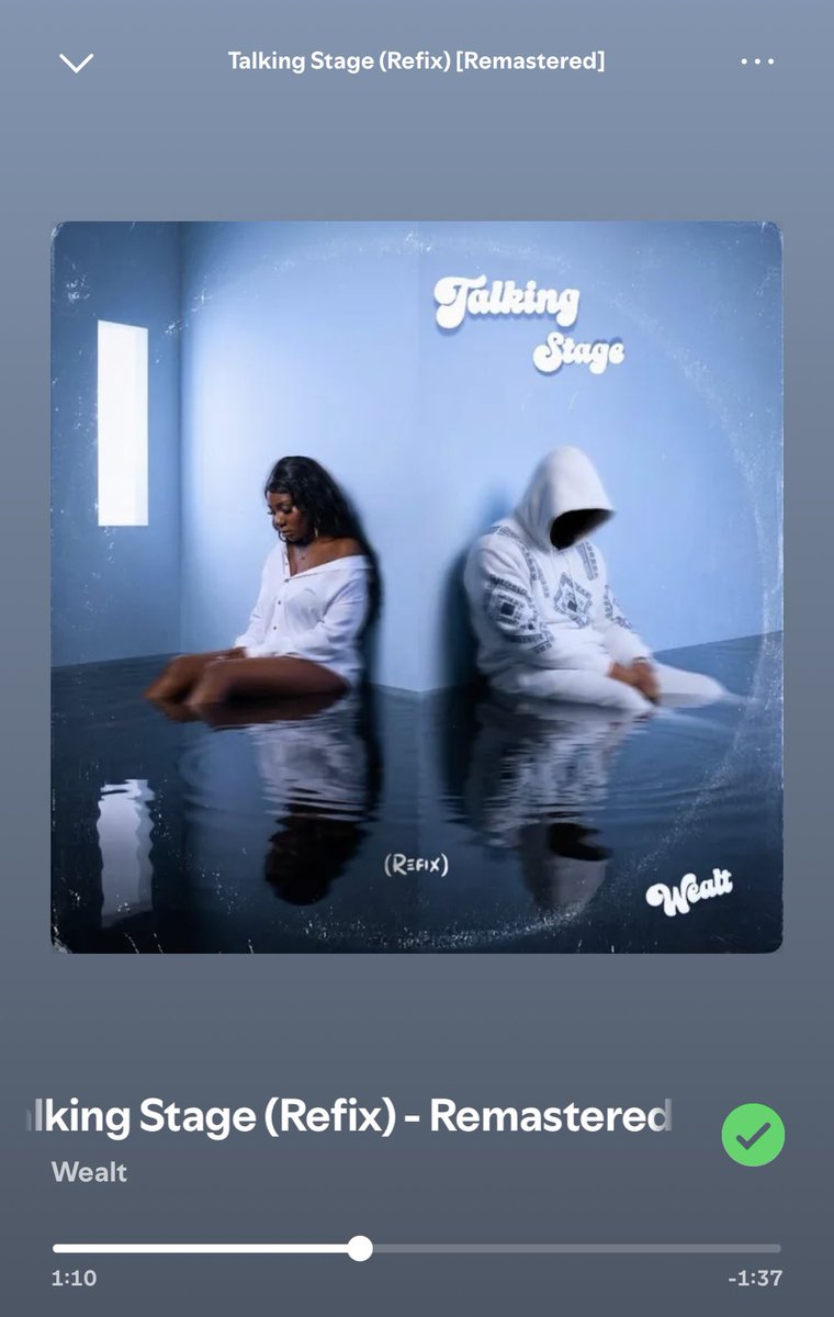 teniolaSteph's tweet image. Talking Stage (Refix) out now on all streaming platforms 🤍 .. #NewMusicFriday
onerpm.link/466061305320