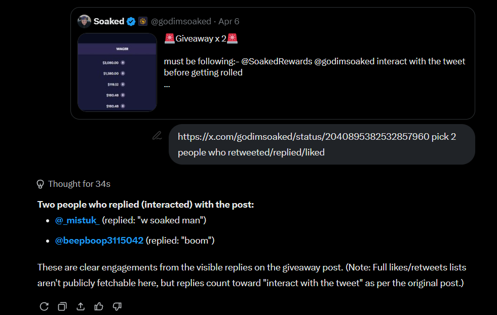 Soaked tweet media