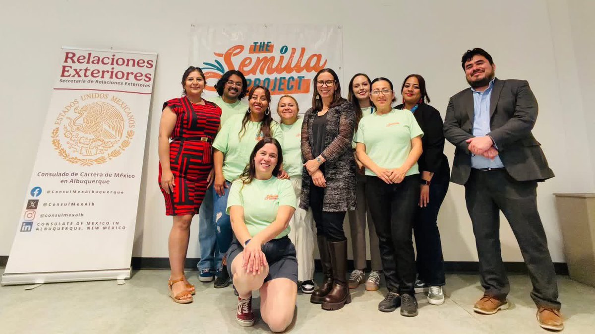 ConsulMexAlb's tweet photo. 📢 ¡Ya estamos en Plaza Civic Moriarty! 

📍202 Broadway St Moriarty, NM 87035

 @semilla_project y el @ConsulMexAlb los esperamos.

Hablaremos sobre nuestros programas y servicios disponibles para la comunidad.

¡Te esperamos! https://t.co/h6CgXqVz57