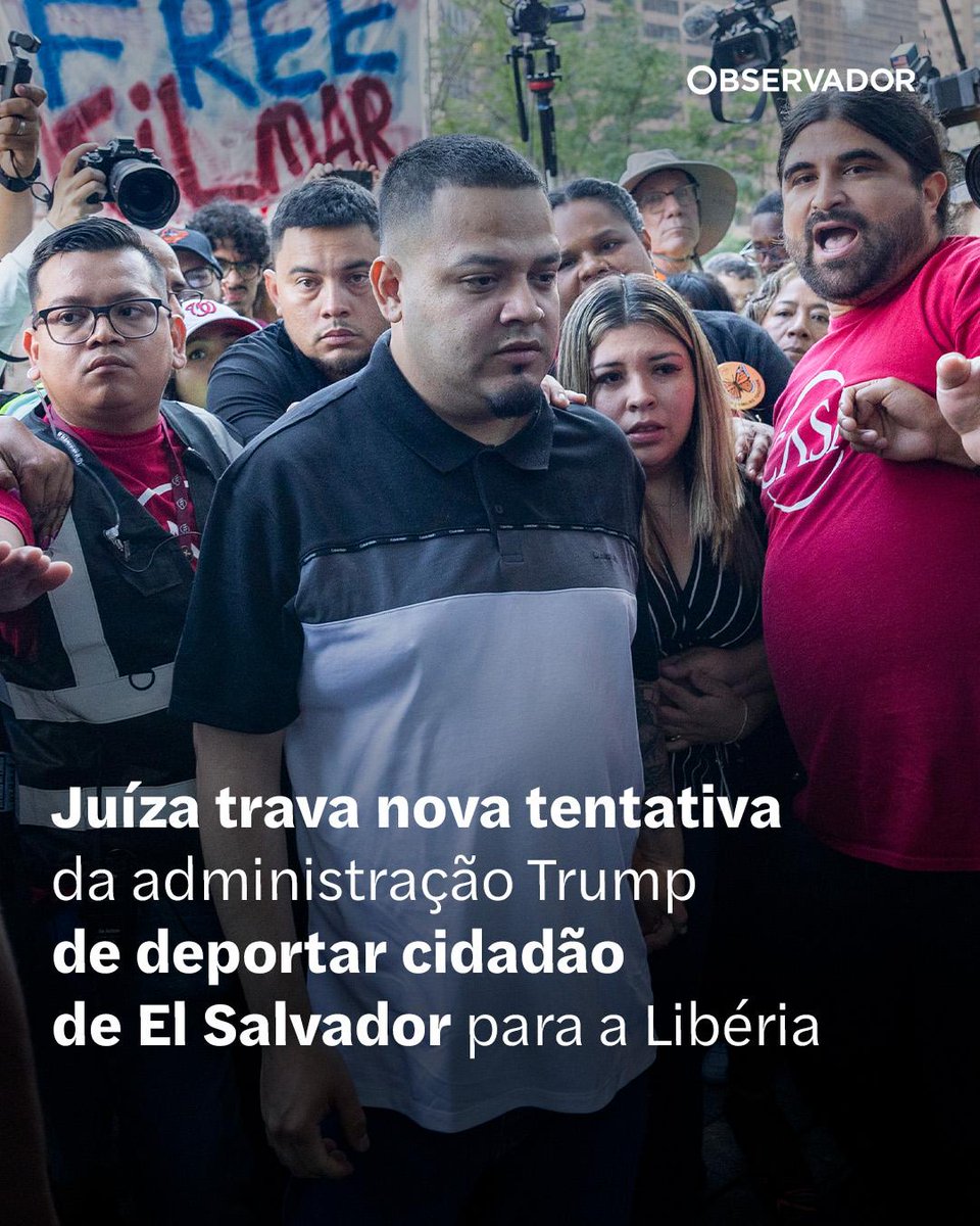 observadorpt's tweet image. Kilmar Abrego Garcia, o salvadorenho de 30 anos que em 2025 já tinha sido deportado pelo ICE por engano para El Salvador, está outra vez na mira da Administração Trump.

#EUA #ICE #Imigração
