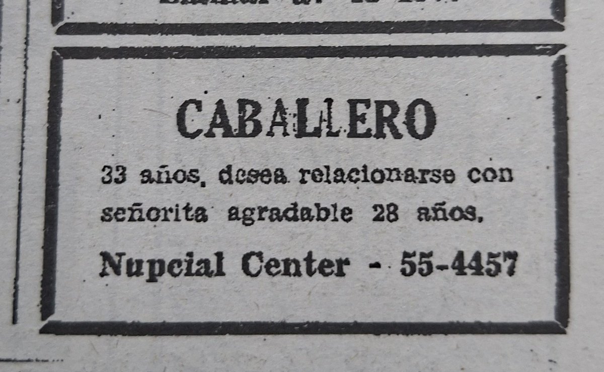Las redes sociales de antes. Publicado en el diario La Opinión en mayo de 1973