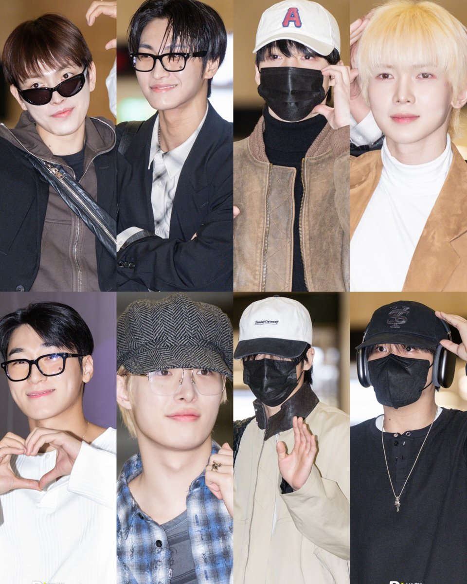 ATEEZUD's tweet photo. [📷] ATEEZ heading to Japan

#ATEEZ #에이티즈 @ATEEZofficial https://t.co/VJK1K2aXzd