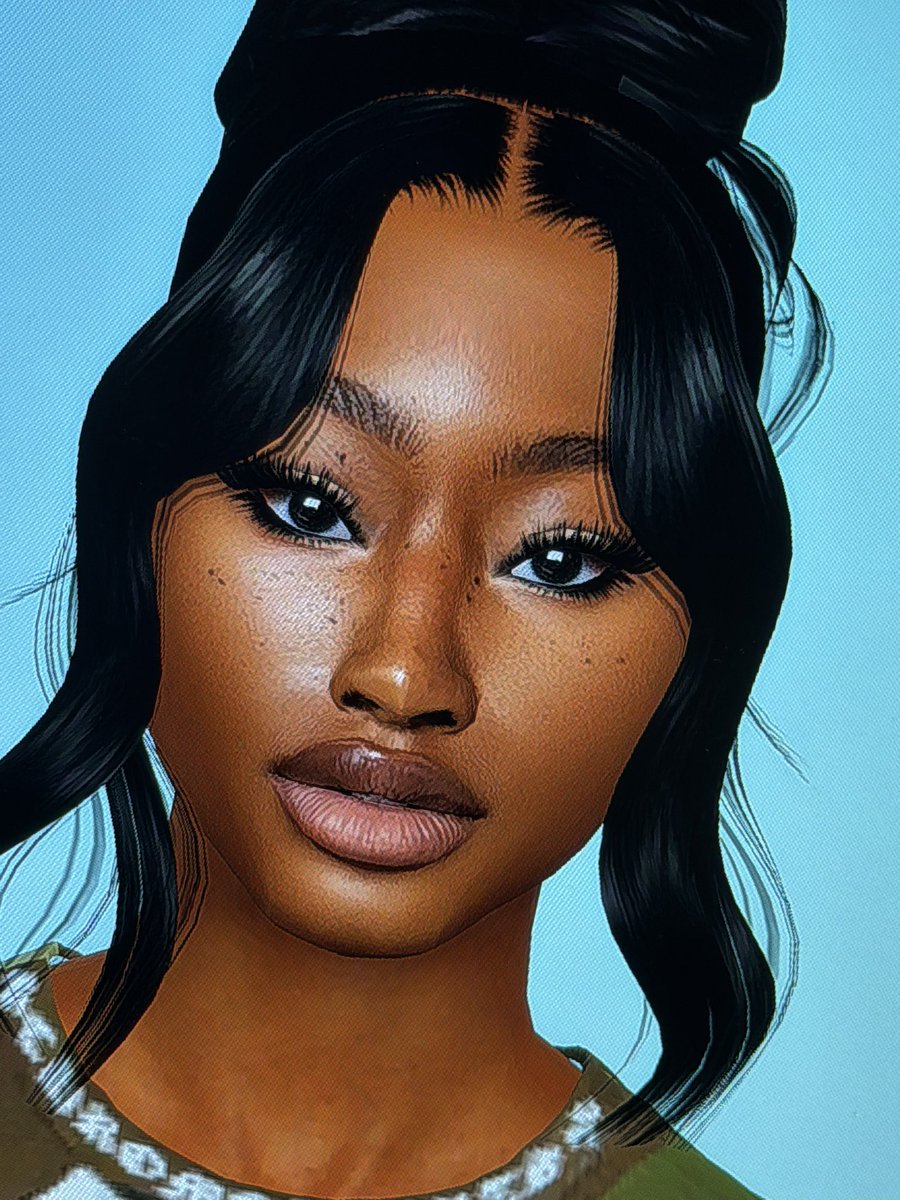 I made her and….. she is beautiful.