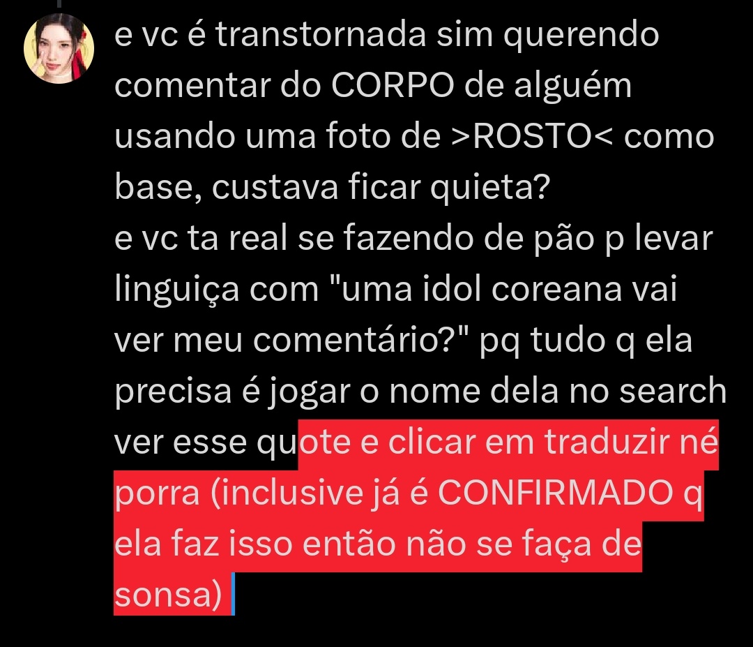 lia is RUDE! tweet media