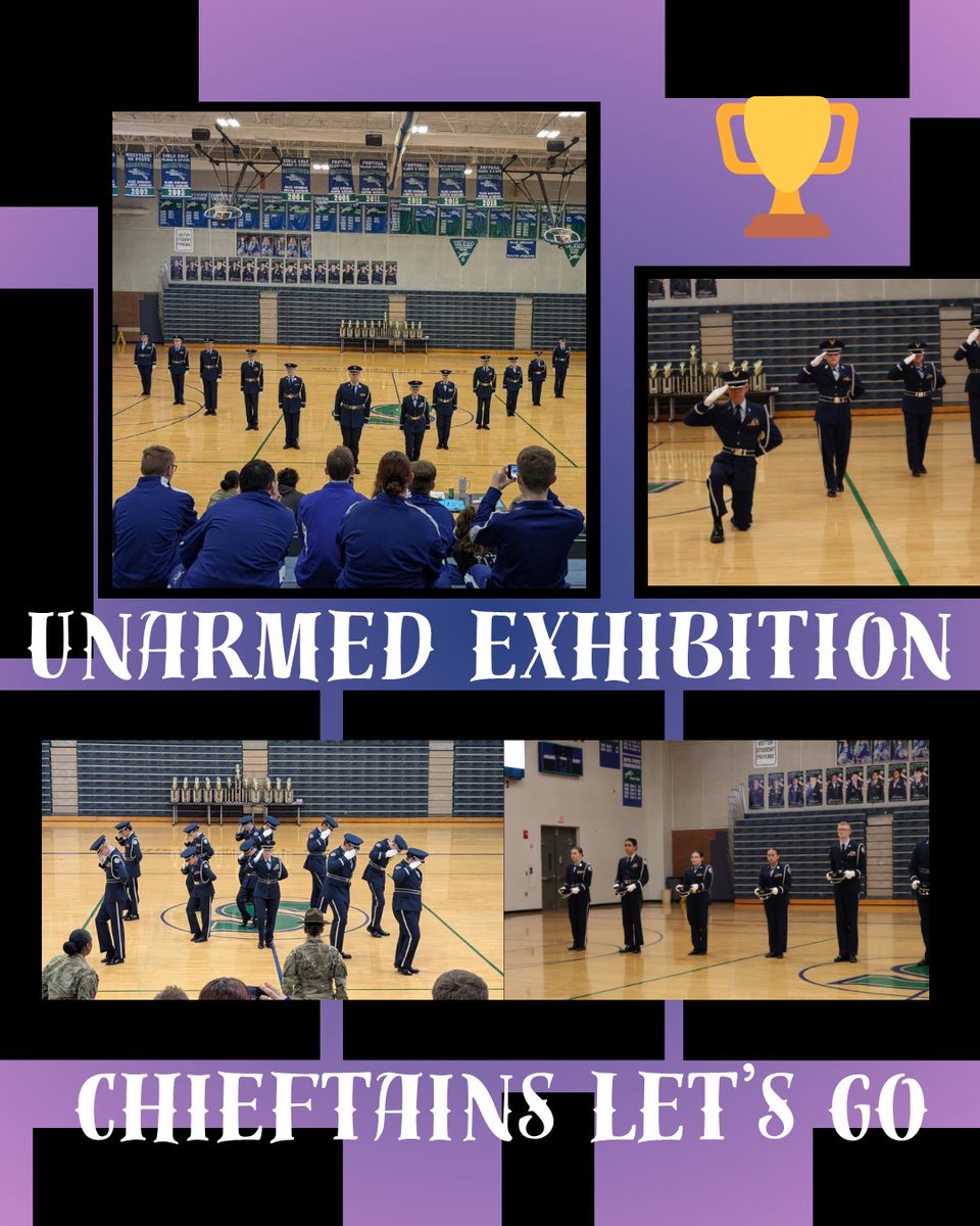BEAFJROTC's tweet photo. Our cadets preformed at Blue springs, Missouri, making this our biggest competition yet! Even after a 3 hours drive our team was still able to steal 4th place out of about 18 schools! #OURHOUSE #NE021 #Drillteam https://t.co/mxRBkzWUlP