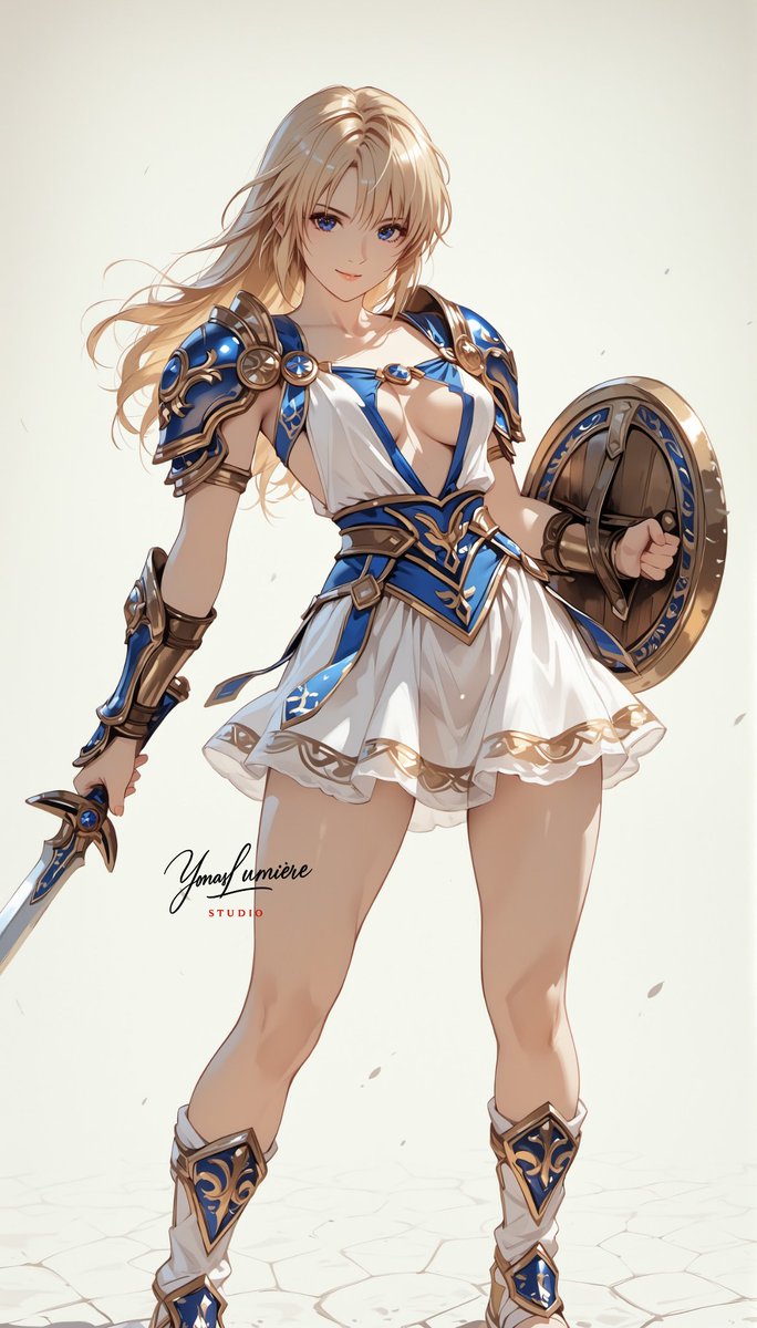oneesan_aiart's tweet photo. Sophitia Alexandra — pure, graceful, and guided by divine will, she fights with unwavering faith and a gentle strength that shines even in battle ⚔️✨ #Sophitia #Soulcalibur https://t.co/EbLe3mw1vv