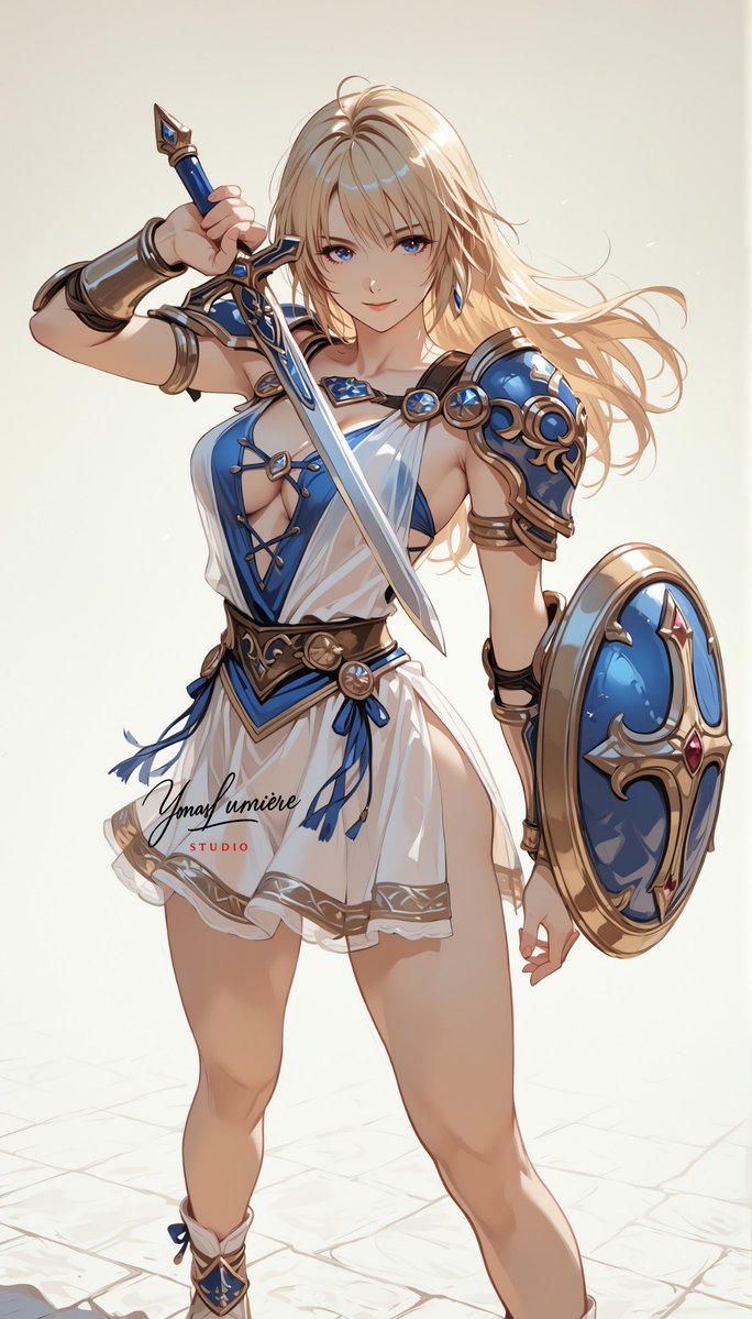 Sophitia Alexandra — pure, graceful, and guided by divine will, she fights with unwavering faith and a gentle strength that shines even in battle ⚔️✨ #Sophitia #Soulcalibur
