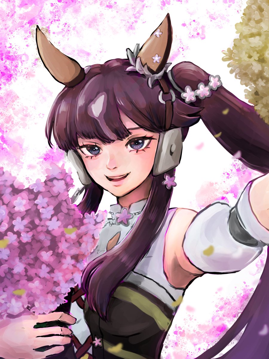 「ガチャ祈願にララちゃん描きました。無事来てくれますように…」|智緒(チオ)のイラスト