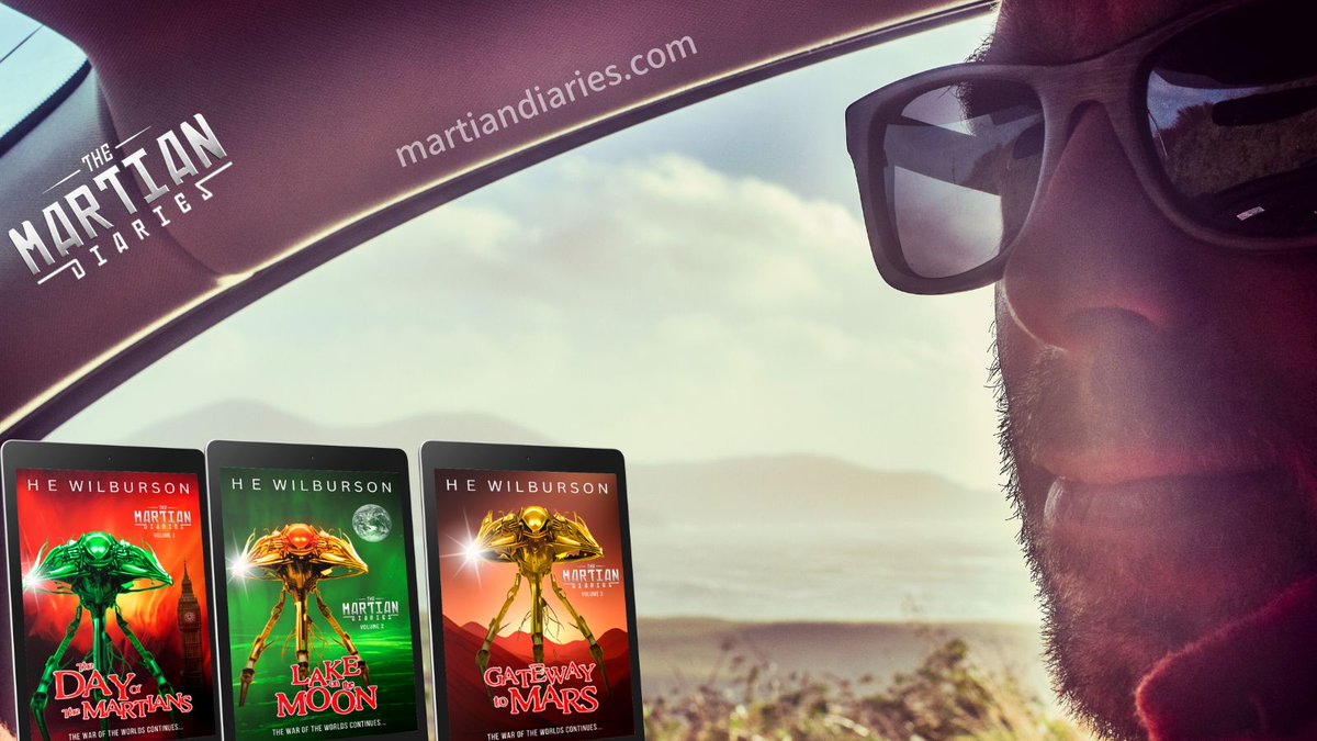 martiandiaries's tweet image. Planning a journey? Audiobooks are perfect to pass the time on planes, boats, cars or trains. 

How about The Martian Diaries award-winning 3-part sequel to The War Of The Worlds with music &amp;amp; sounds - also available as books.

martiandiaries.com 

#audiobooks #scifibooks