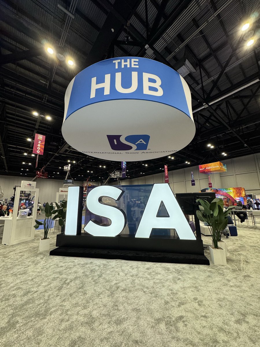 JacoSigns's tweet photo. Glad to attend the @ISAsigns Show 2026 today!

#isa #isasignshow #signmanufacturing #jacosigns https://t.co/UuH5XNViph