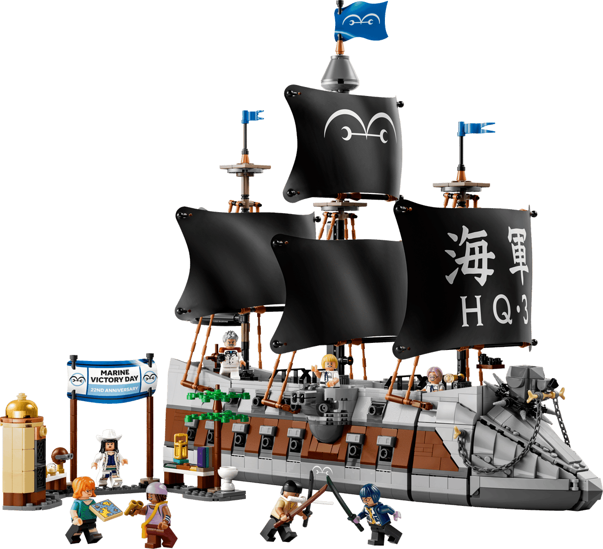 LEGO ONE PIECE LIVE ACTION S2 Garp's Marine Battleship USD$179.99