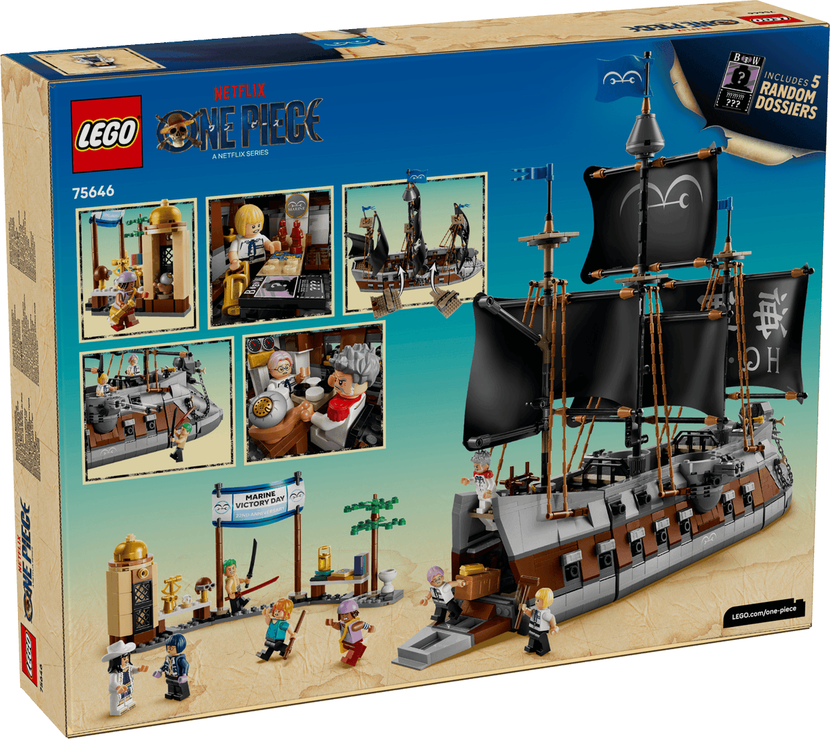 LEGO ONE PIECE LIVE ACTION S2 Garp's Marine Battleship USD$179.99