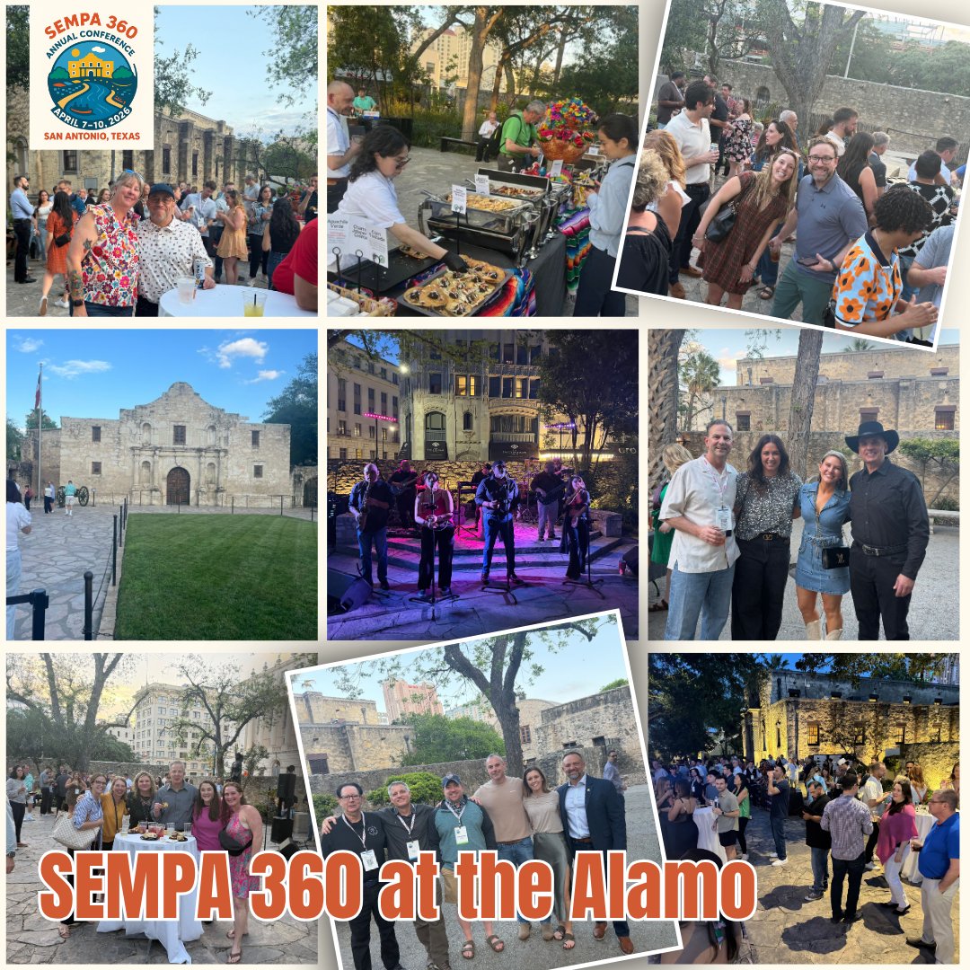 SEMPA360's tweet image. An evening to remember at the Alamo.

SEMPA 360 attendees had the opportunity to connect with colleagues and enjoy a unique setting in the heart of San Antonio. Thank you to Vituity for helping make the event possible.

#SEMPA360 #EMPA #EmergencyMedicine #SanAntonio #TheAlamo