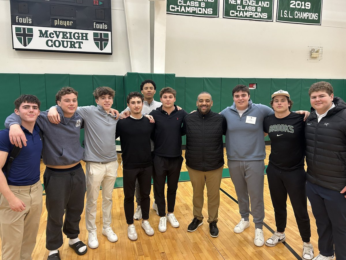 nodogger's tweet photo. Excited to say that @SpenceEmerson6 will be the next head coach of @BrooksFb! The team is fired up for the upcoming season and ready to make @AthleticsBrooks proud! https://t.co/6cvSFepyys