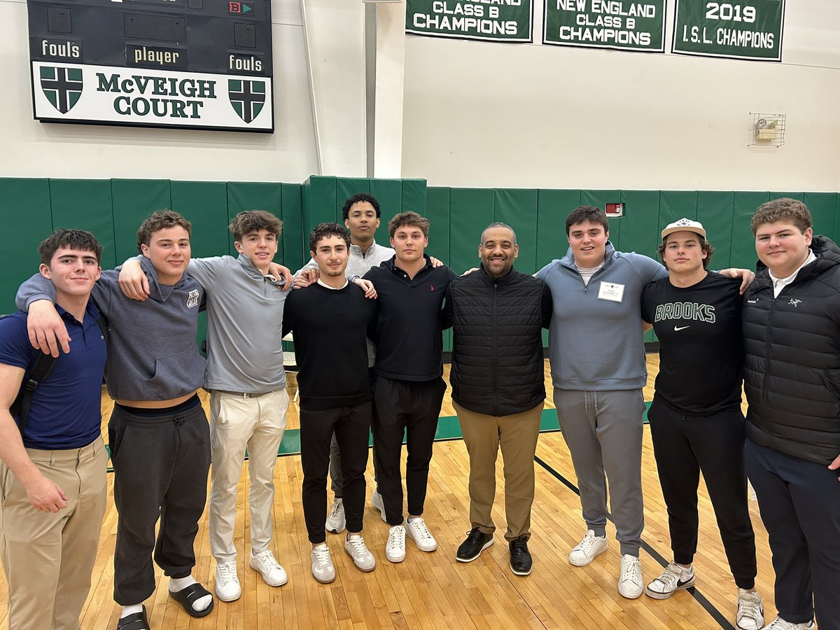 nodogger's tweet photo. Excited to say that @SpenceEmerson6 will be the next head coach of @BrooksFb! The team is fired up for the upcoming season and ready to make @AthleticsBrooks proud! https://t.co/6cvSFepyys