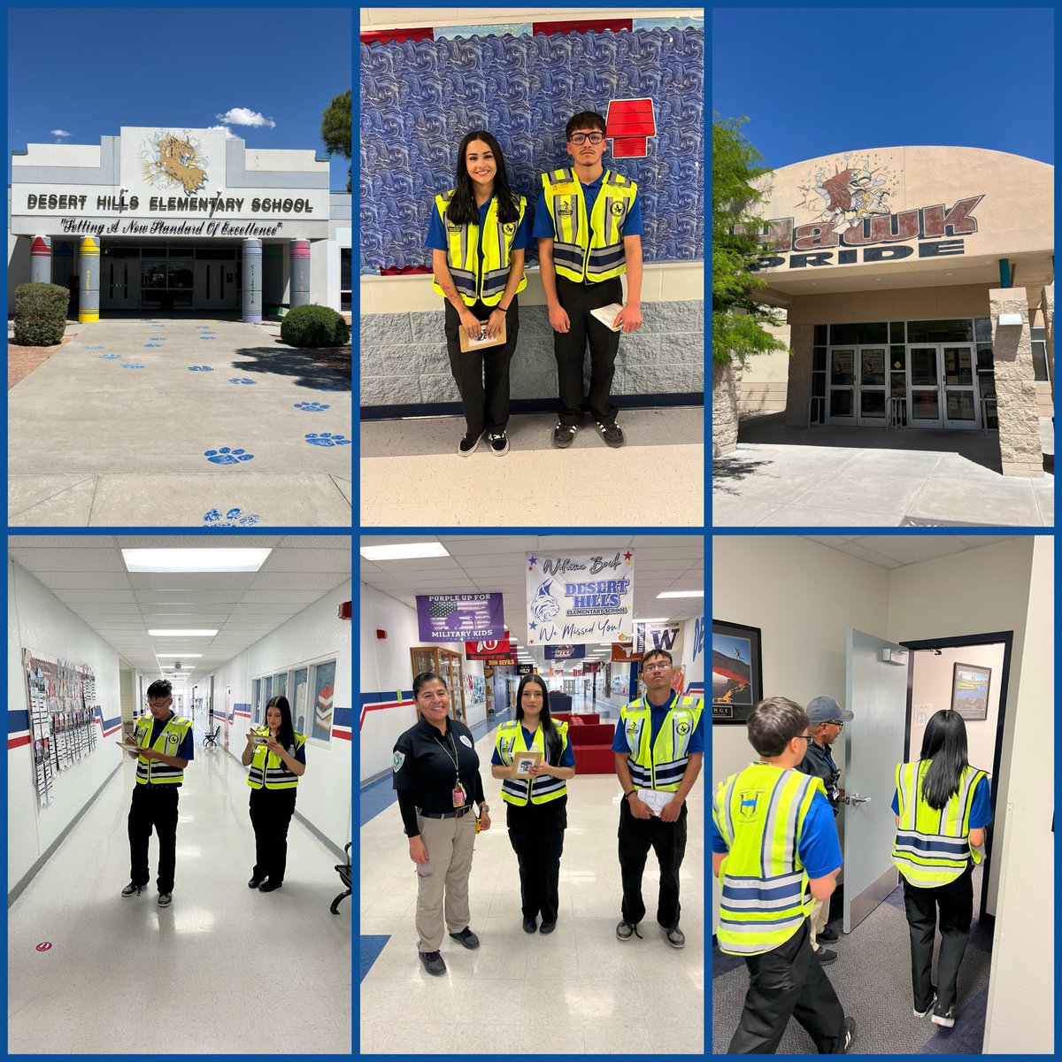 HHSLawEnfClub's tweet image. The HHS Practicum in Law students participated in a job shadowing experience with Clint ISD Security at HMS and DHE, for exposure to real-world school safety operations. #ScorpionStrong #LawEnforcement #ReptheH #ClintISD100 #WeAreClintISD #ClintIsUnited4Excellence