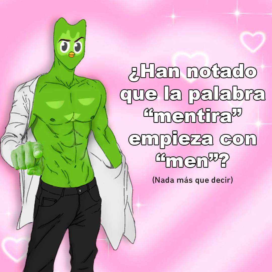 duolingoespanol's tweet photo. Por eso ‘Duo’ empieza con D, para pensar señores 😮‍💨😮‍💨😮‍💨 https://t.co/ixjyNRQlIX