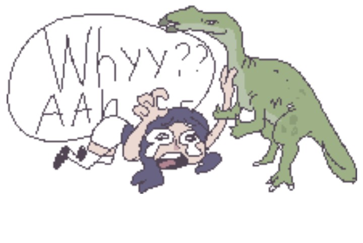 The Muttaburrasaurus is so ugly.