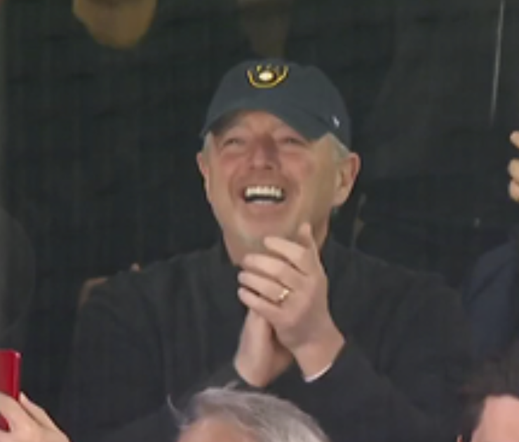 HabsInHighHeels's tweet image. Two proud papas when #Habs Cole Caufield netted his 50th goal of the season