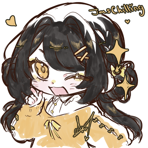 MARUUYUH's tweet photo. Another Chibi art (sketches) of an amazing vtuber &amp; my friends :D 💜💜💜

@auriseajelly @Belle2Lily @Jassy_oof 💛🩷🤎 https://t.co/sMk2Dkx1Am