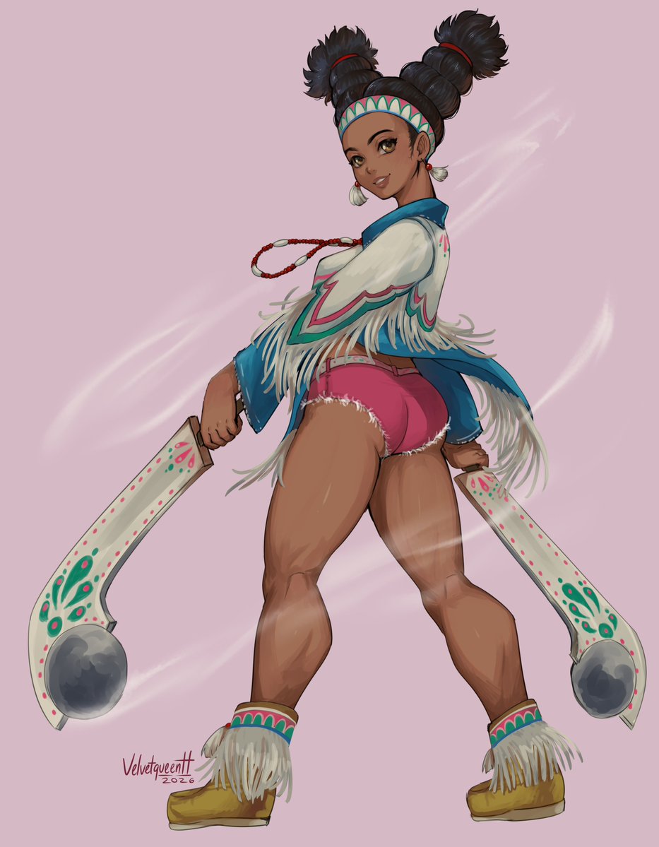 260326 - Color sketch co mmission 
SF6 Lily (Catsup)  Thank you!