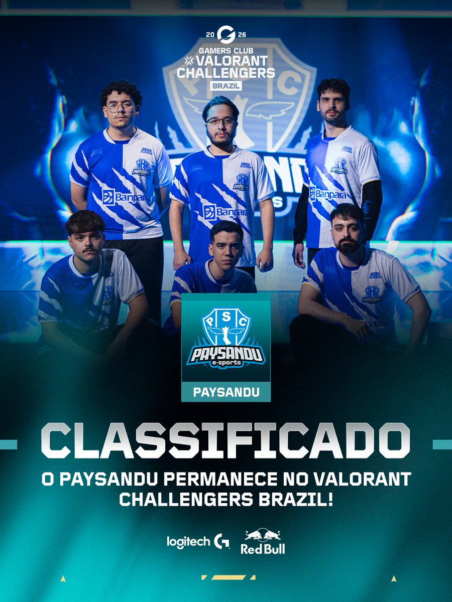 GamersClubVAL's tweet image. O PAYSANDU VENCE E SEGUE NO CHALLENGERS BRASIL! 🐺💙 O Papão vence o clássico do Norte, rebaixa o seu rival e está confirmado na Etapa 2.

Haven: 13x8 PSC
Pearl: 13x11 PSC
Split: 13x3 PSC

#ChallengersBR
