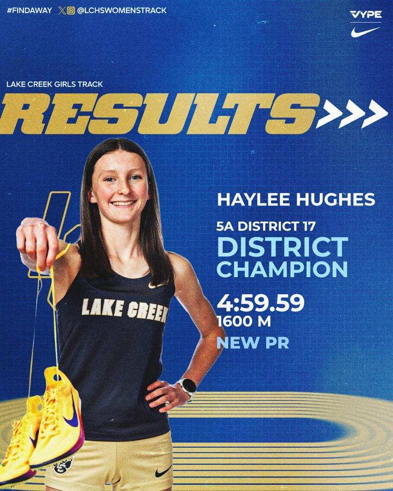 Lake Creek Women’s Track & Field tweet media