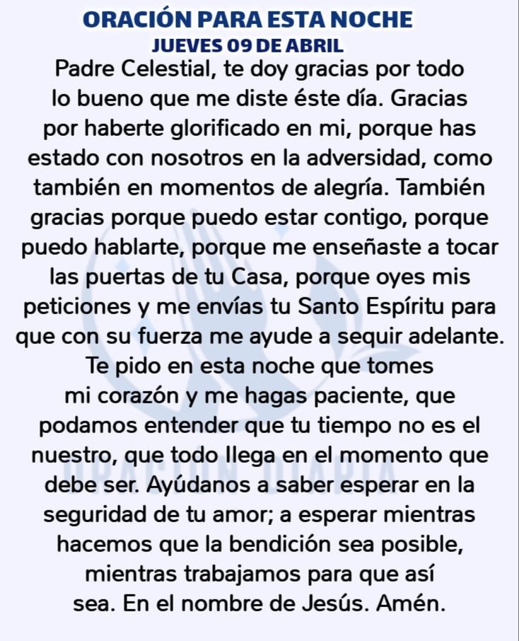 Oración Diaria®™ tweet media