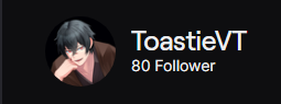 Schaffen wir noch die 100 Follower bis zur Dokomi? 👉👈twitch.tv/toastievt
