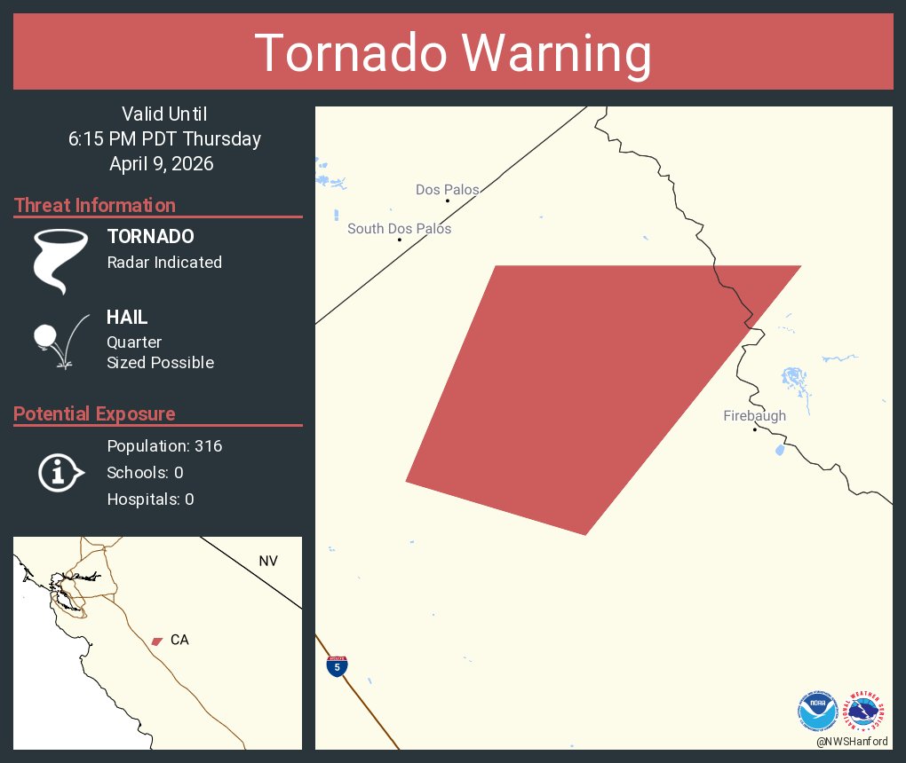 NWS Tornado tweet media