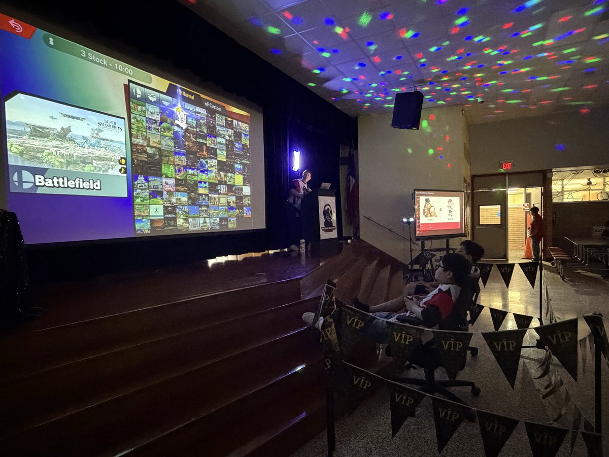 drSiboldi's tweet photo. Excited to see all students and families at @WorshamES_AISD First Annual Gaming Tournament! Our gaming Wildcats went head to head in Super Smash, Mario Kart, and Rocket league! Thank you to our awesome Sponsors, Ms. Kurtz and Ms. Samford, and @PtoWorsham! @AldineEsports https://t.co/5H8VDADubB