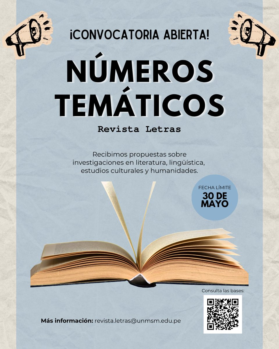 Letras (Lima) - UNMSM tweet media