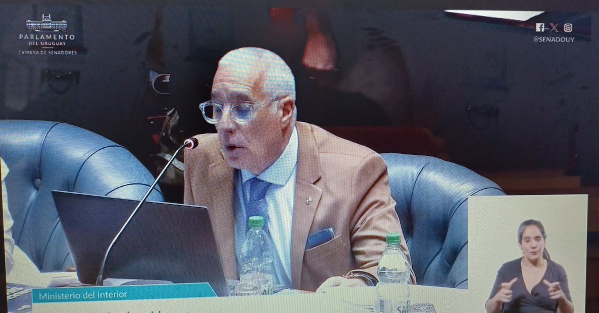 Carlos Negro deje de hablar y póngase ha hacer que para eso se le paga. 
Hágase cargo Sr. Ministro.
#ElUruguayinseguro