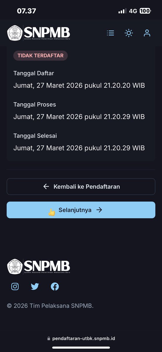 NAM 🦁| otiwi lolos SNBT FTSL ITB tweet media