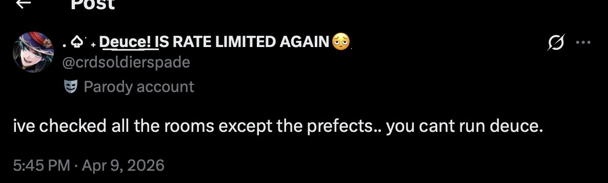 ace is NOT the place tweet media