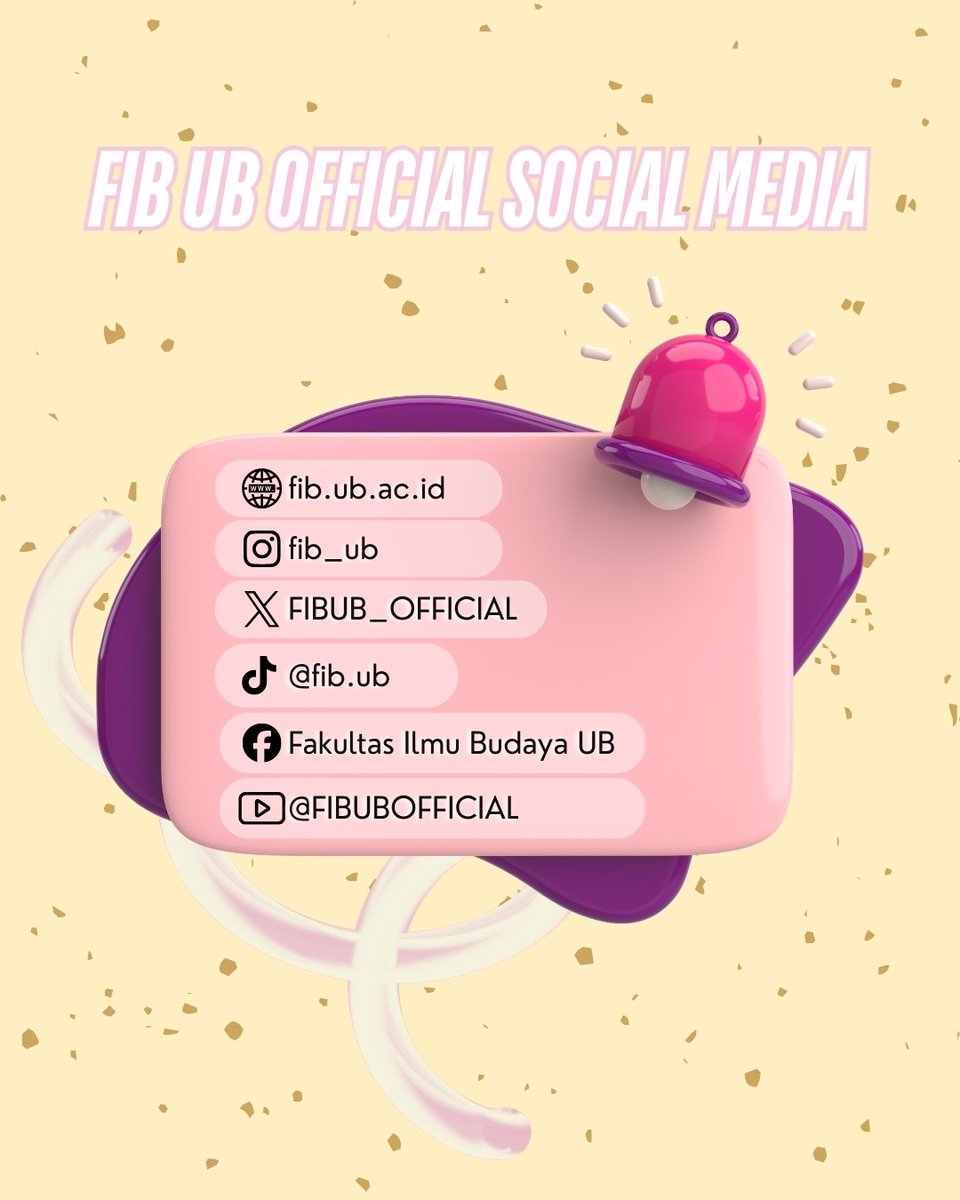 FIBUB_OFFICIAL's tweet image. [Mahasiswa FIB UB Terpilih sebagai Google Student Ambassador 2026]

Salam Budaya!

Hai #FIBers

Kabar membanggakan dari FIB UB!

Natalia Repiuli Dertina Sitorus, mahasiswi Sastra Cina angkatan 2025, terpilih menjadi salah satu dari 2000 peserta