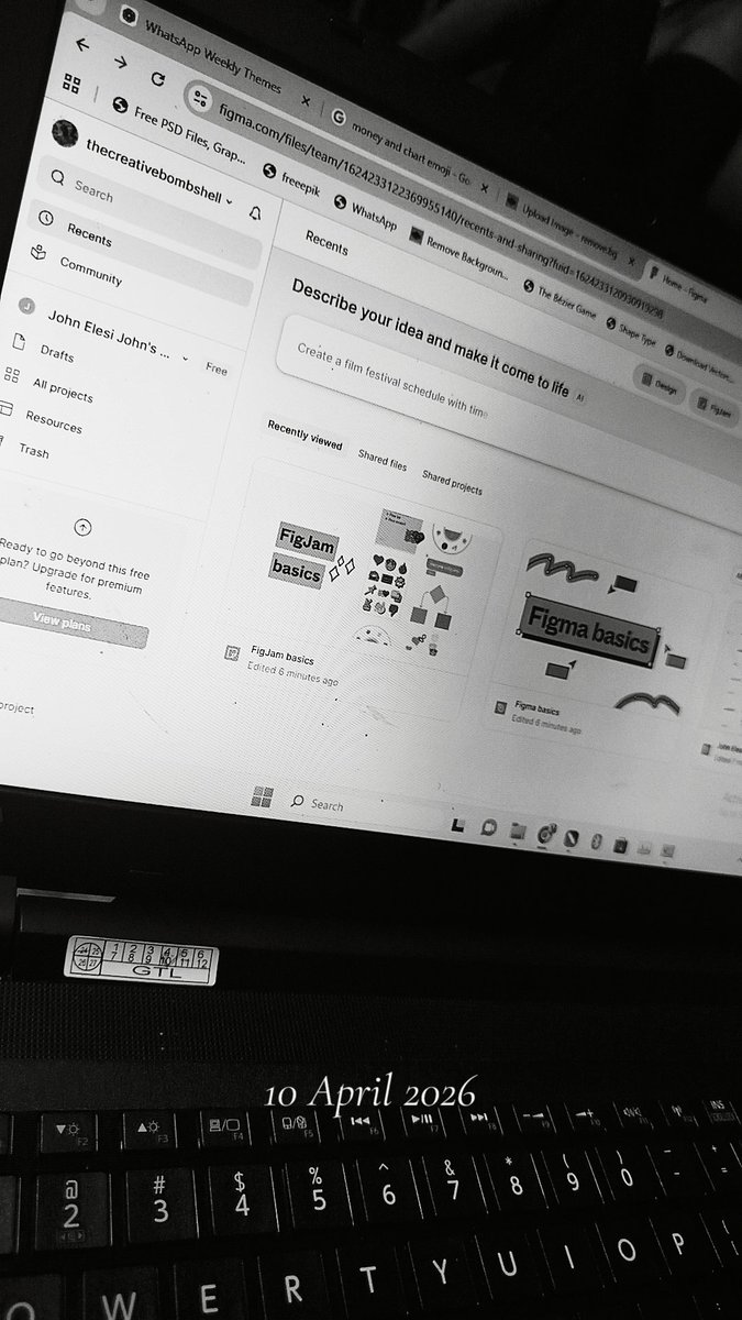 johnelesijohn's tweet photo. Let it be on record that this day I opened a Figma account for the first time, let's get the design started 😉 https://t.co/bSuaqsz4wA