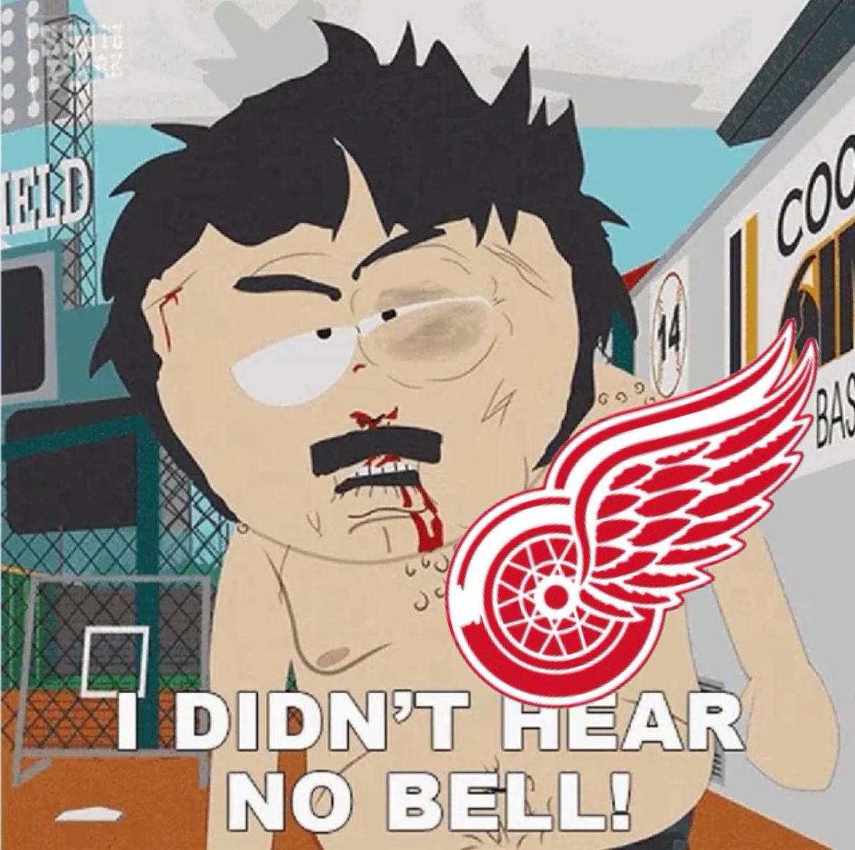 McCartyDangles's tweet photo. Red Wings going for the impossible https://t.co/F0ksjO3DHb