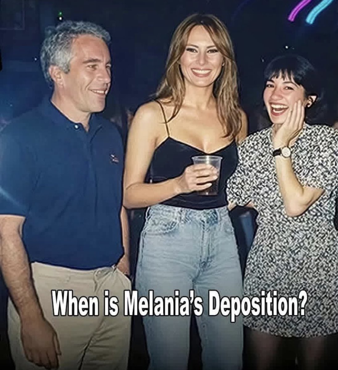 Meiguo_nan's tweet image. When is #Melania's Deposition?
#Epstein #EpsteinCoverup #Trump