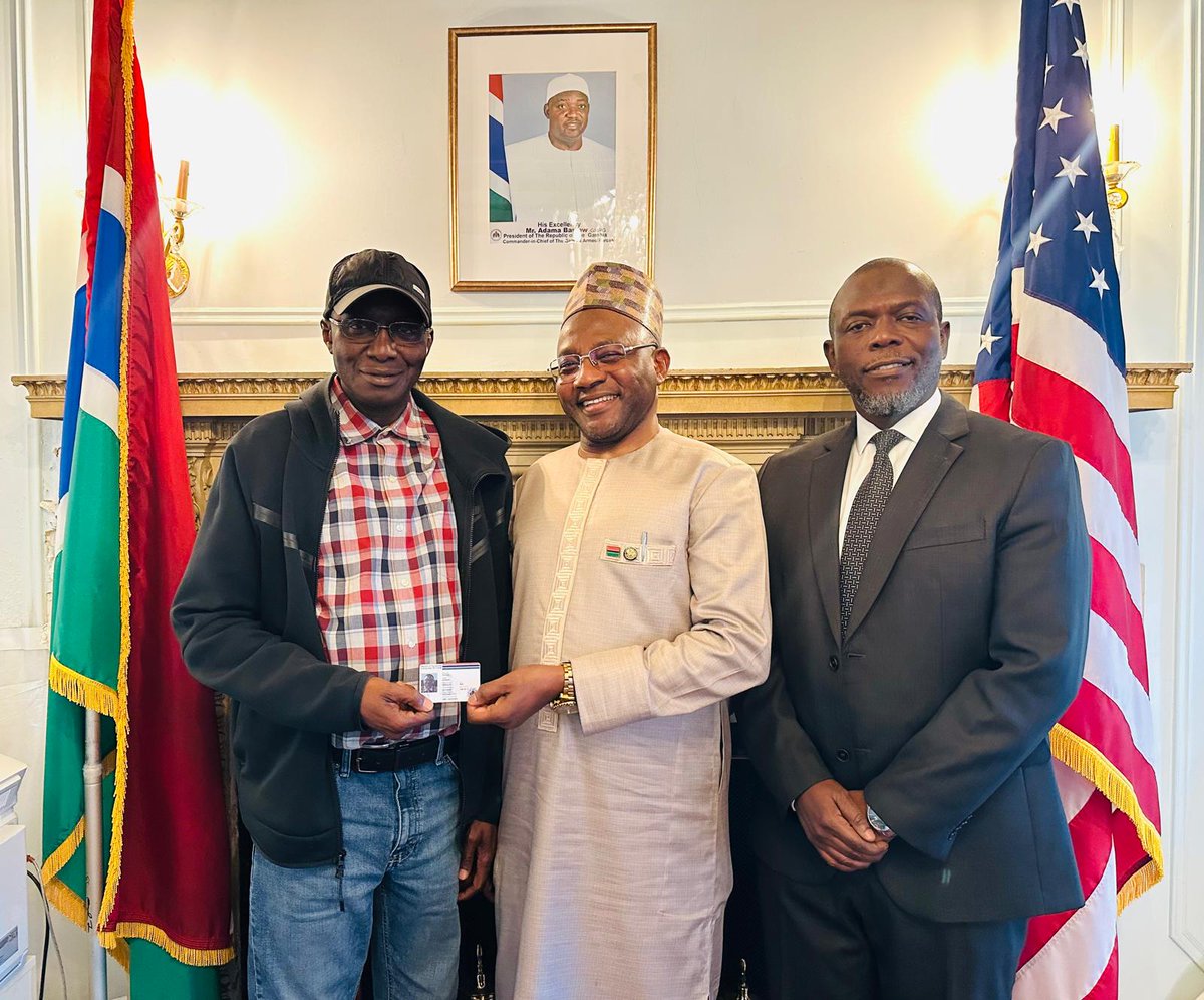 Embassy of The Gambia in Washington D.C. tweet media