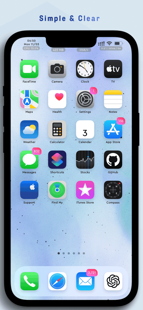 TweakUpdates's tweet image. Updated: KeepEye 1.1.1 [Tweaks]

system monitor HUDs with Auto Layout...

Architecture: iOS Rootless
Repository: Havoc #jailbreak

ios-repo-updates.com/repository/hav…